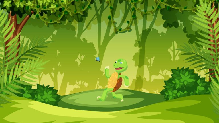 Tilly the turtle - Motivational story for kids